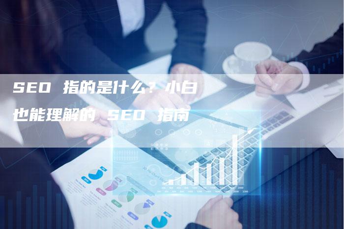 SEO 指的是什么？小白也能理解的 SEO 指南