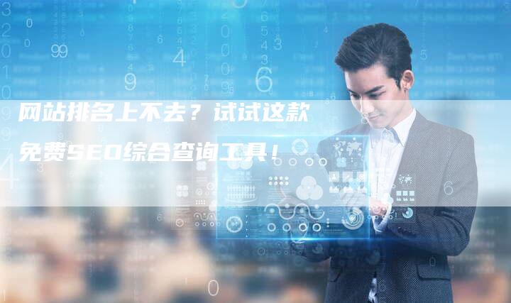 网站排名上不去？试试这款免费SEO综合查询工具！