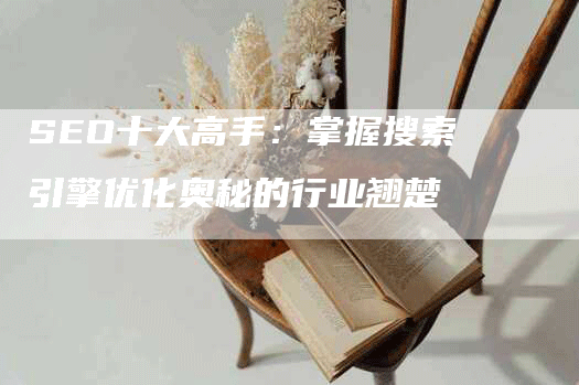 SEO十大高手：掌握搜索引擎优化奥秘的行业翘楚