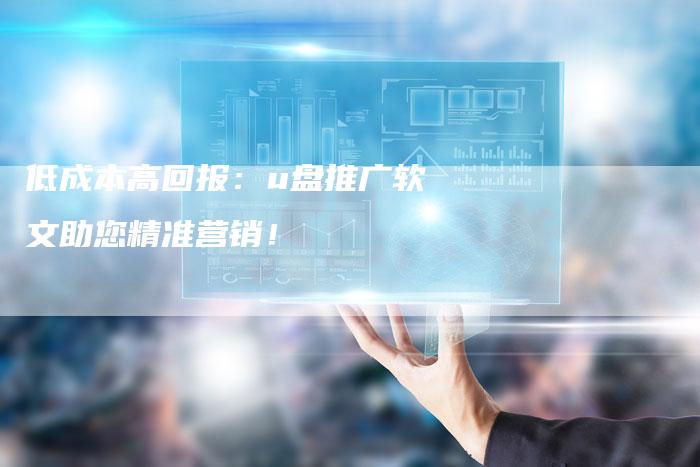 低成本高回报：u盘推广软文助您精准营销！