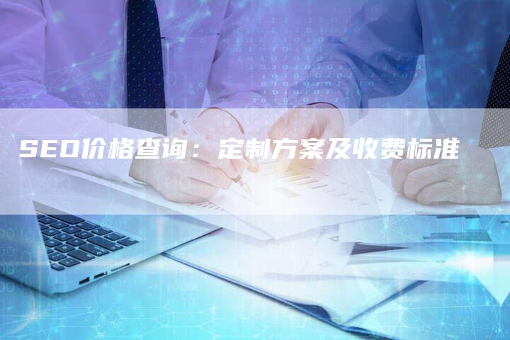 SEO价格查询：定制方案及收费标准